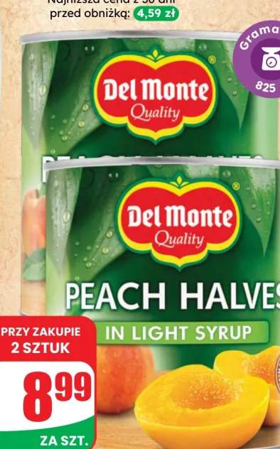 brzoskwinie w puszce