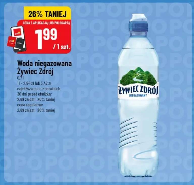 woda niegazowana